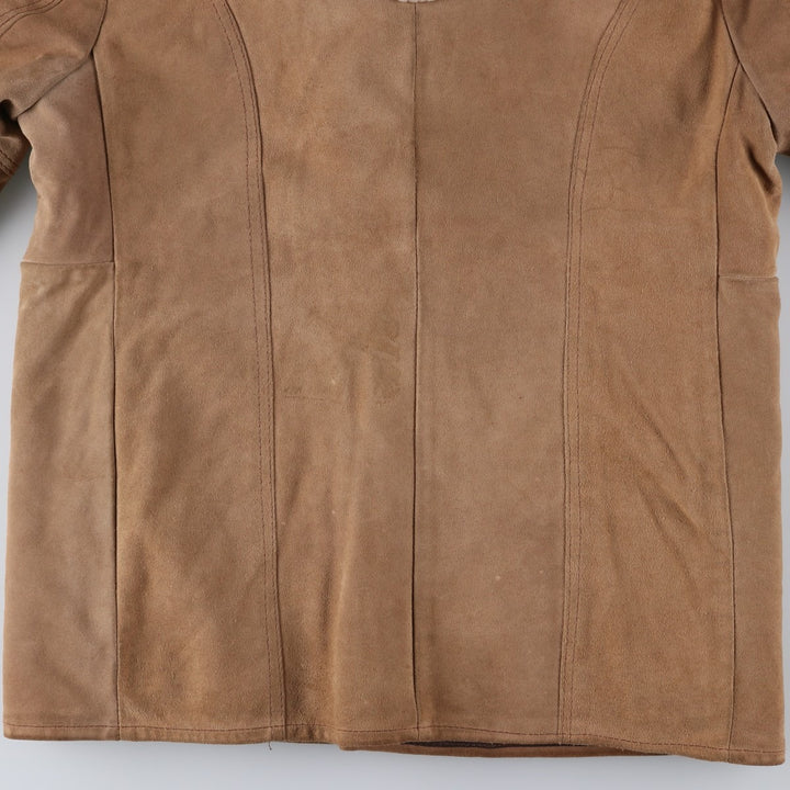 Vintage 1970'S Lee STORM RIDER Storm Rider suede jacket, made in the USA, size M, men's unclear Beige type Vintage Second Hand