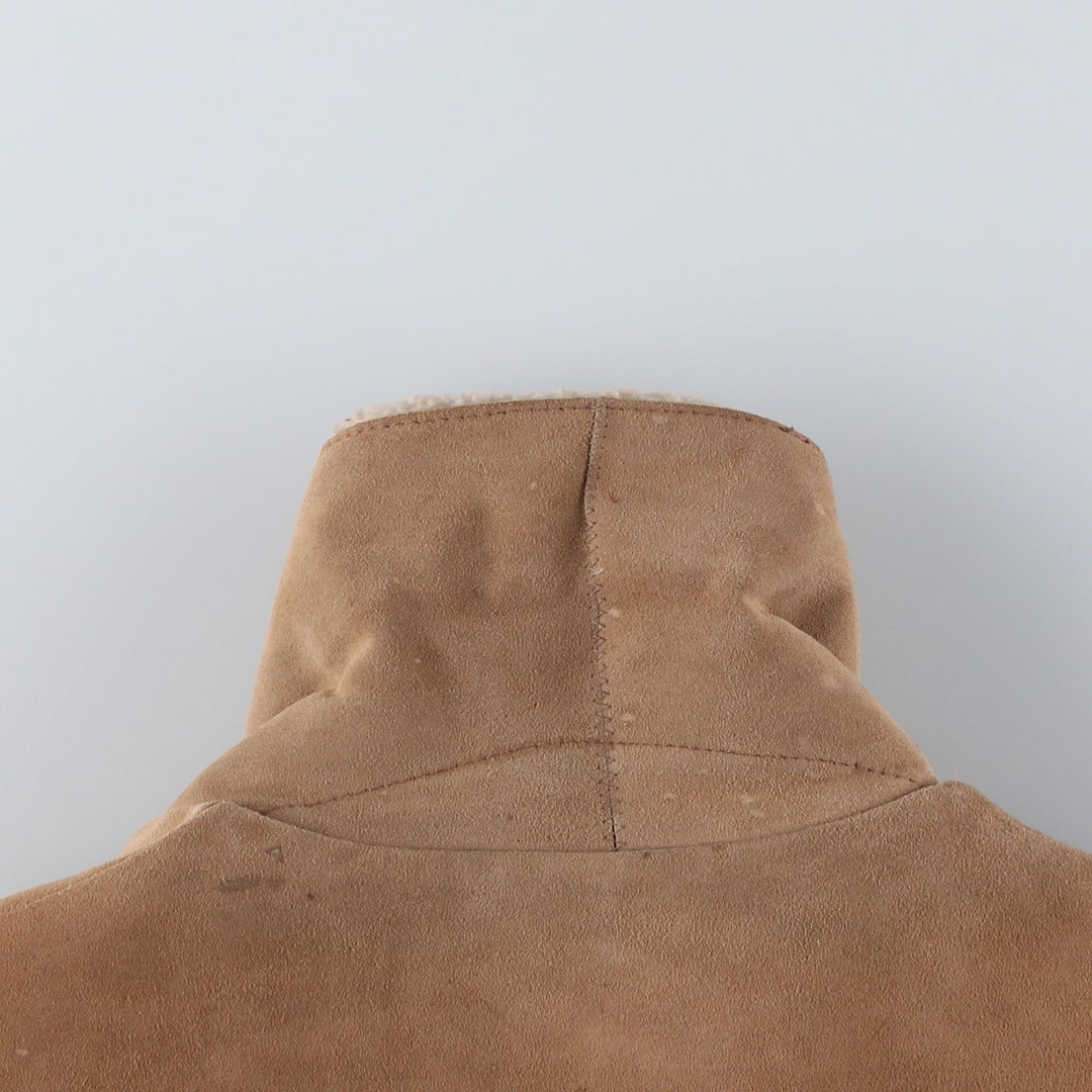 Vintage 1970'S Lee STORM RIDER Storm Rider suede jacket, made in the USA, size M, men's unclear Beige type Vintage Second Hand