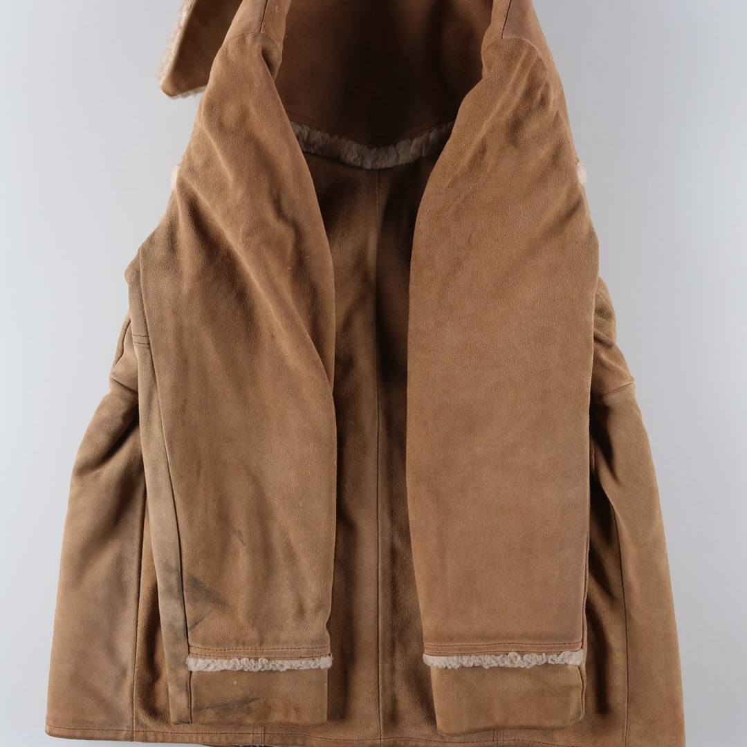 Vintage 1970'S Lee STORM RIDER Storm Rider suede jacket, made in the USA, size M, men's unclear Beige type Vintage Second Hand