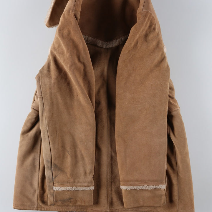 Vintage 1970'S Lee STORM RIDER Storm Rider suede jacket, made in the USA, size M, men's unclear Beige type Vintage Second Hand