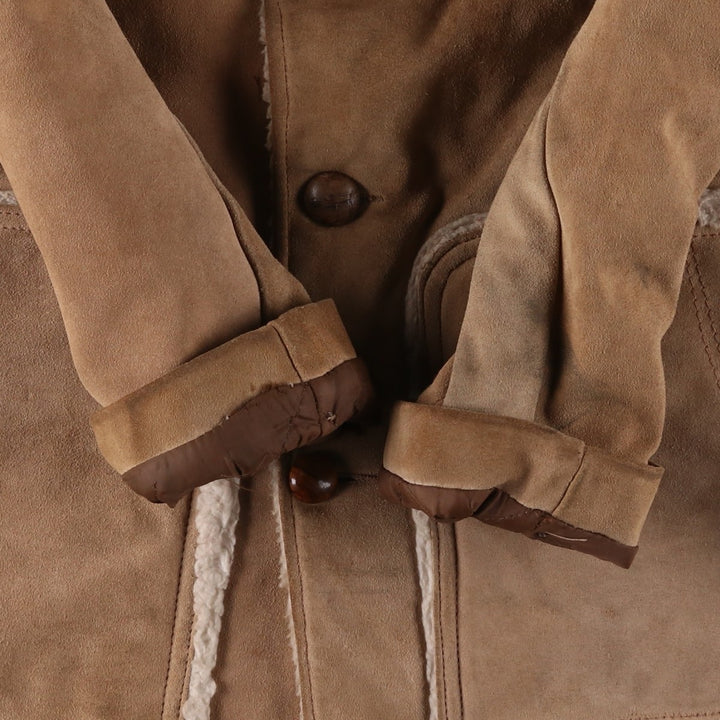 Vintage 1970'S Lee STORM RIDER Storm Rider suede jacket, made in the USA, size M, men's unclear Beige type Vintage Second Hand