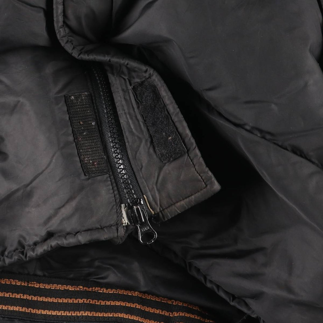 Vintage 1980'S Marmot Goose Down Jacket (Men's Size L) with Old Tag Nylon black type Vintage Second Hand