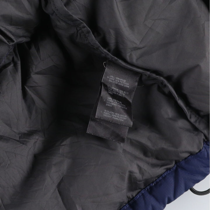 2000'S The North Face Nuptse Jacket, 700 Fill Power Ripstop Goose Down Jacket, Men's Size L Nylon Purple type blue-purple Vintage Second Hand
