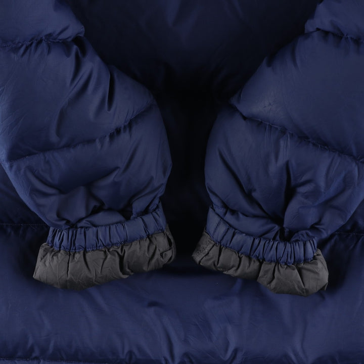 2000'S The North Face Nuptse Jacket, 700 Fill Power Ripstop Goose Down Jacket, Men's Size L Nylon Purple type blue-purple Vintage Second Hand