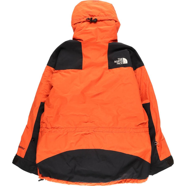 90'S The North Face GORE-TEX Mountain Parka Shell Jacket, Men's XL Nylon orange type Vintage Second Hand
