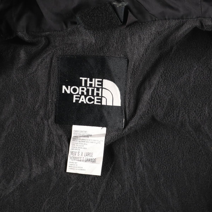 90'S The North Face GORE-TEX Mountain Parka Shell Jacket, Men's XL Nylon orange type Vintage Second Hand