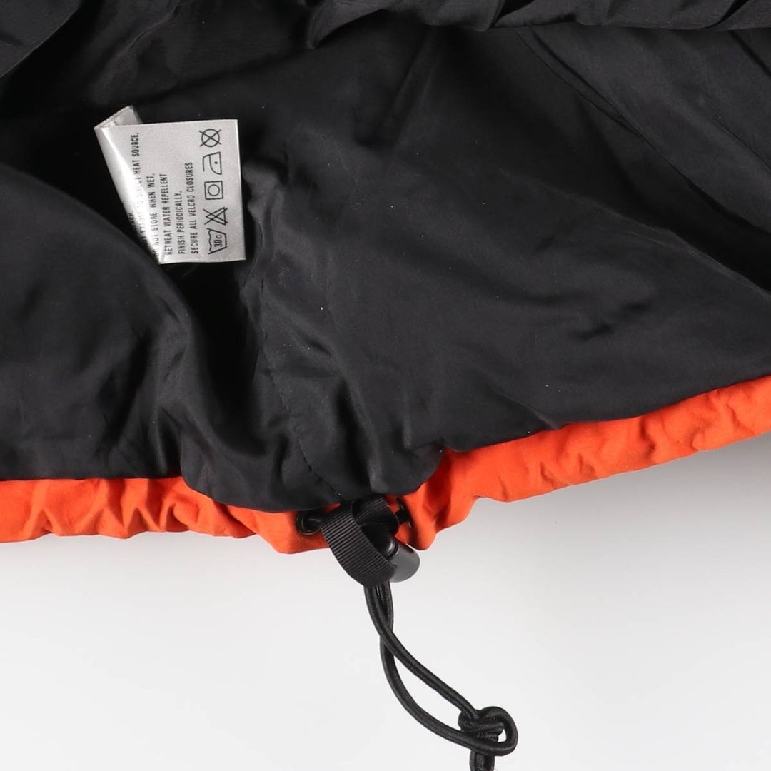 90'S The North Face GORE-TEX Mountain Parka Shell Jacket, Men's XL Nylon orange type Vintage Second Hand