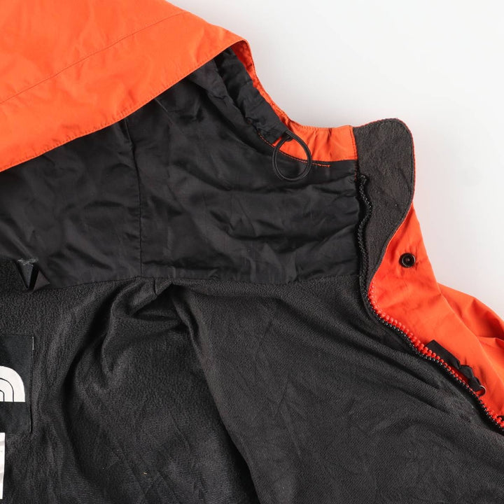 90'S The North Face GORE-TEX Mountain Parka Shell Jacket, Men's XL Nylon orange type Vintage Second Hand