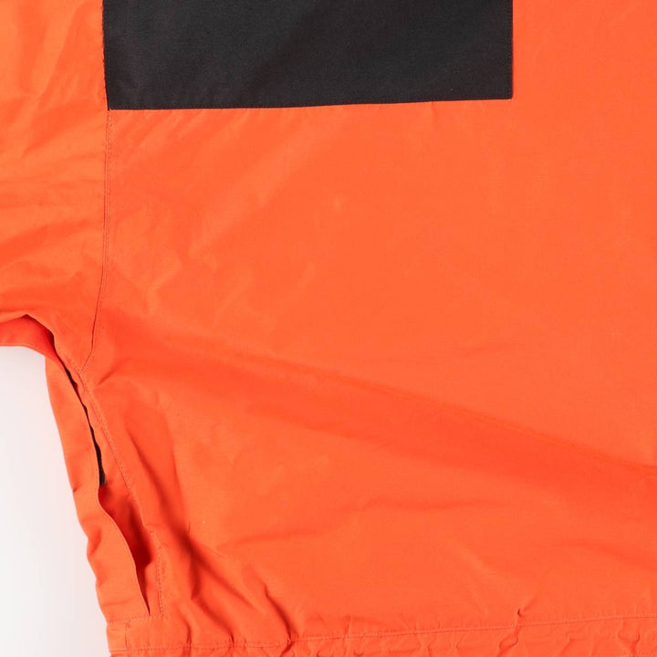 90'S The North Face GORE-TEX Mountain Parka Shell Jacket, Men's XL Nylon orange type Vintage Second Hand