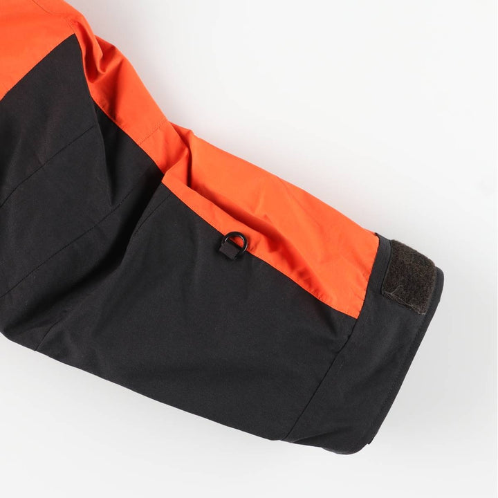 90'S The North Face GORE-TEX Mountain Parka Shell Jacket, Men's XL Nylon orange type Vintage Second Hand