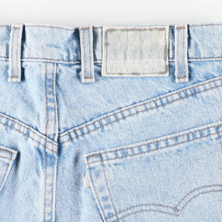 90'S Levi's Silver Tab Baggy Tapered Denim Pants, Made in USA, Women's XL (W31), Vintage cotton blue type Vintage Second Hand