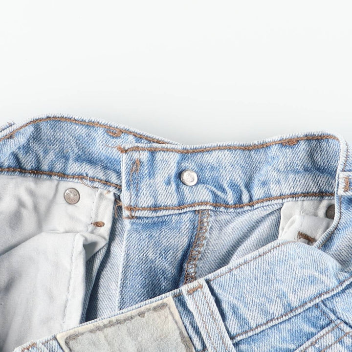 90'S Levi's Silver Tab Baggy Tapered Denim Pants, Made in USA, Women's XL (W31), Vintage cotton blue type Vintage Second Hand