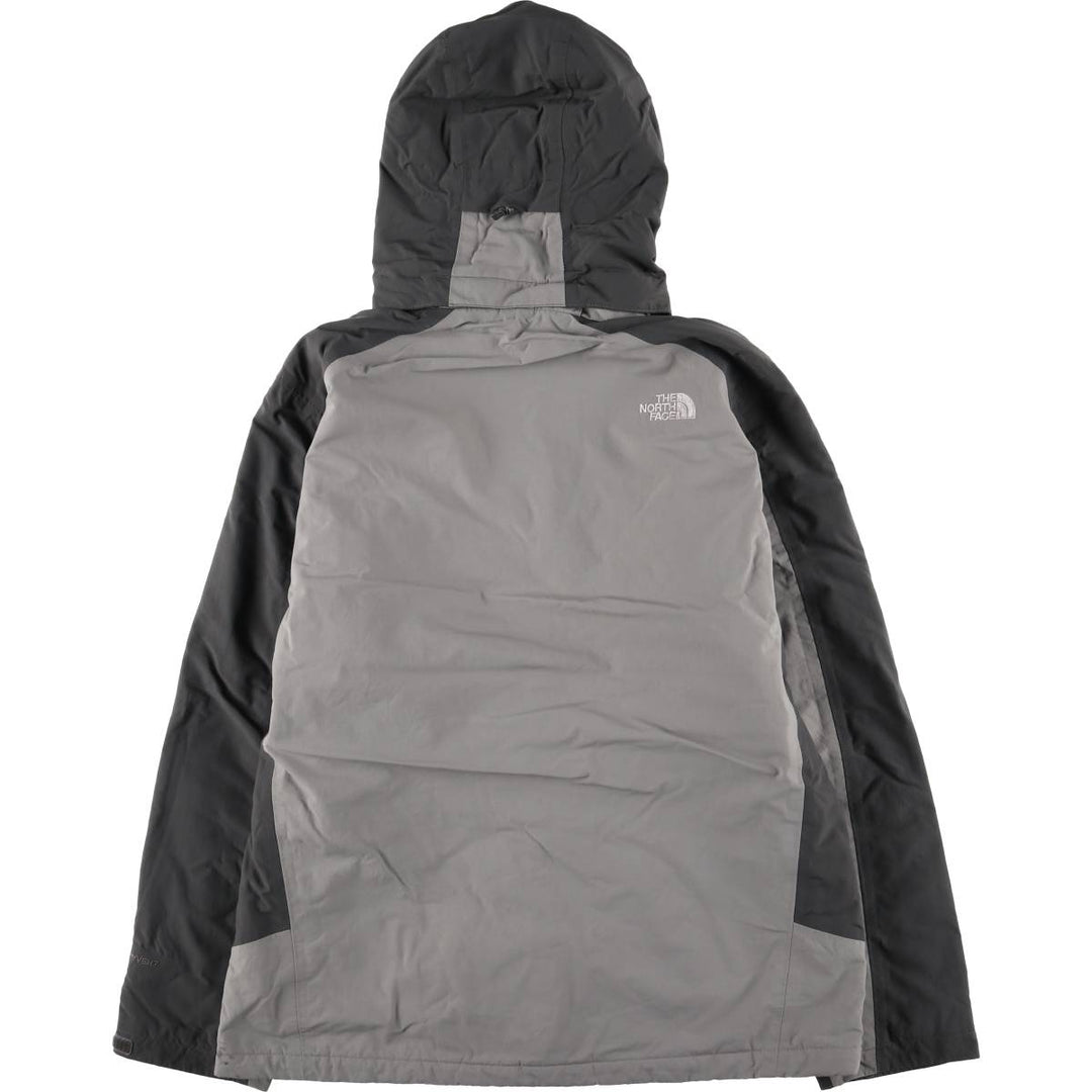 The North Face HYVENT Hyvent Padded Mountain Parka Shell Jacket Puffer Jacket Men's L size Nylon gray type Vintage Second Hand