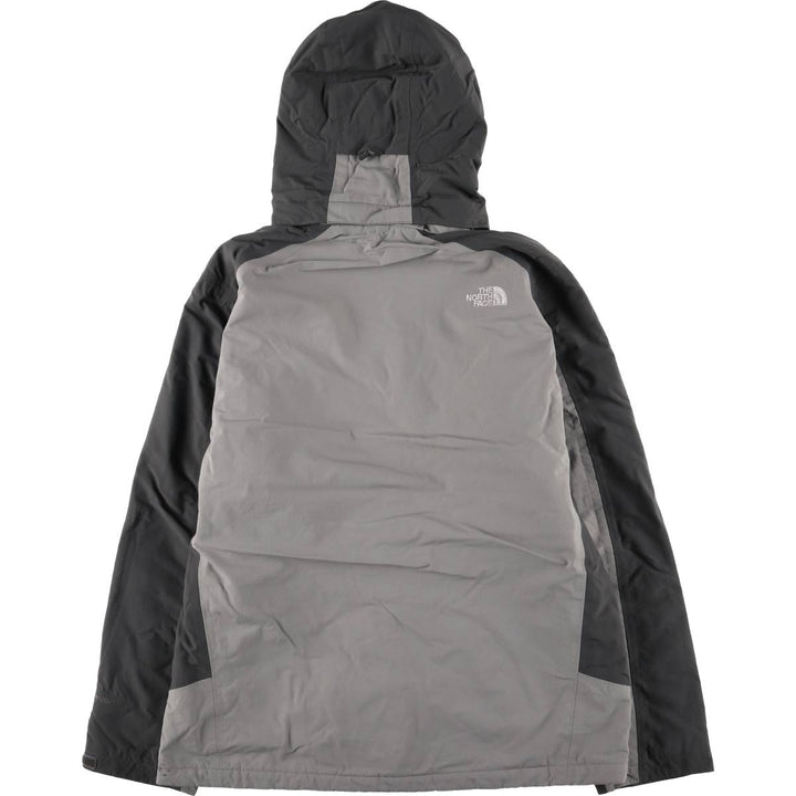 The North Face HYVENT Hyvent Padded Mountain Parka Shell Jacket Puffer Jacket Men's L size Nylon gray type Vintage Second Hand