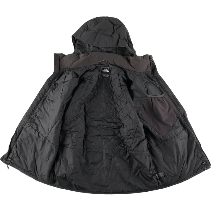 The North Face HYVENT Hyvent Padded Mountain Parka Shell Jacket Puffer Jacket Men's L size Nylon gray type Vintage Second Hand
