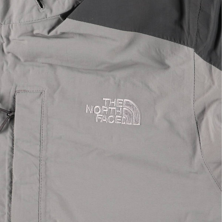The North Face HYVENT Hyvent Padded Mountain Parka Shell Jacket Puffer Jacket Men's L size Nylon gray type Vintage Second Hand