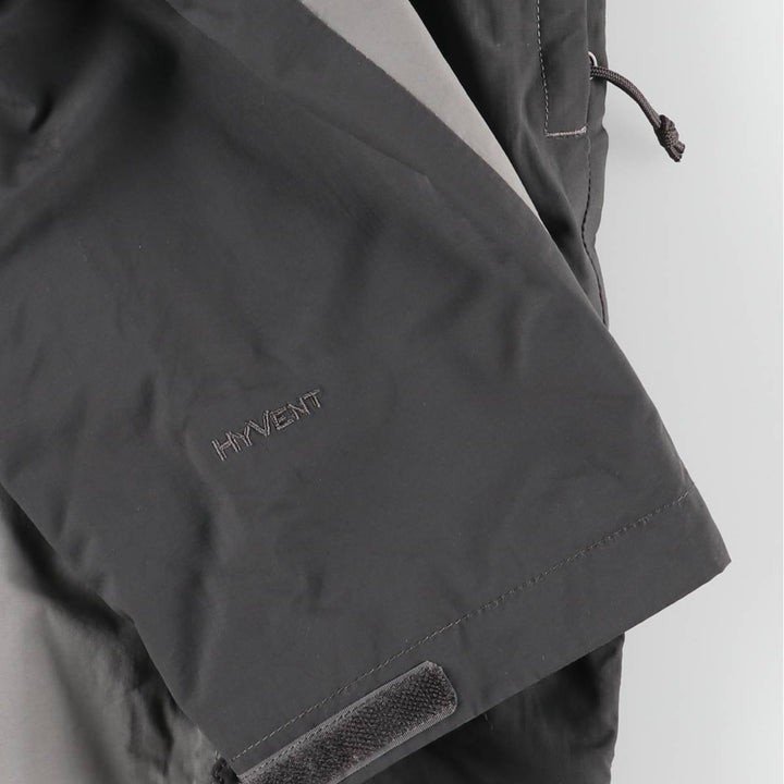 The North Face HYVENT Hyvent Padded Mountain Parka Shell Jacket Puffer Jacket Men's L size Nylon gray type Vintage Second Hand
