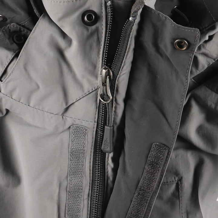 The North Face HYVENT Hyvent Padded Mountain Parka Shell Jacket Puffer Jacket Men's L size Nylon gray type Vintage Second Hand