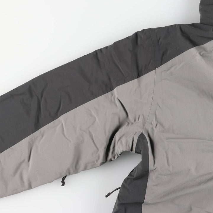 The North Face HYVENT Hyvent Padded Mountain Parka Shell Jacket Puffer Jacket Men's L size Nylon gray type Vintage Second Hand