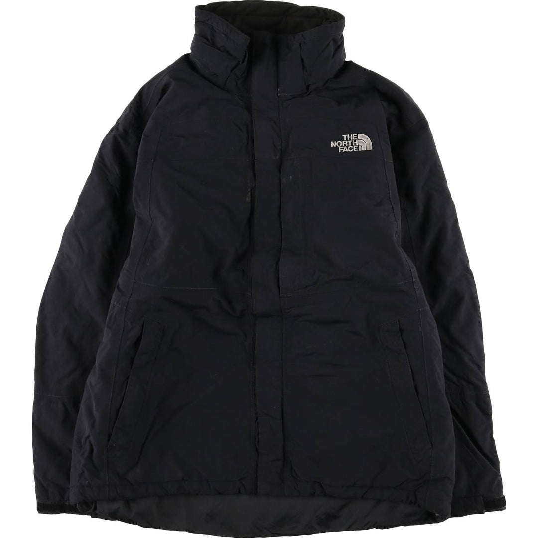 The North Face HYVENT Men's Padded Mountain Jacket, Shell Jacket, Puffer Jacket, Size L Nylon black type Vintage Second Hand