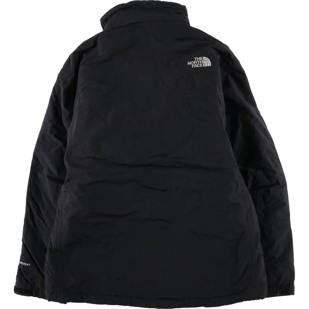 The North Face HYVENT Men's Padded Mountain Jacket, Shell Jacket, Puffer Jacket, Size L Nylon black type Vintage Second Hand