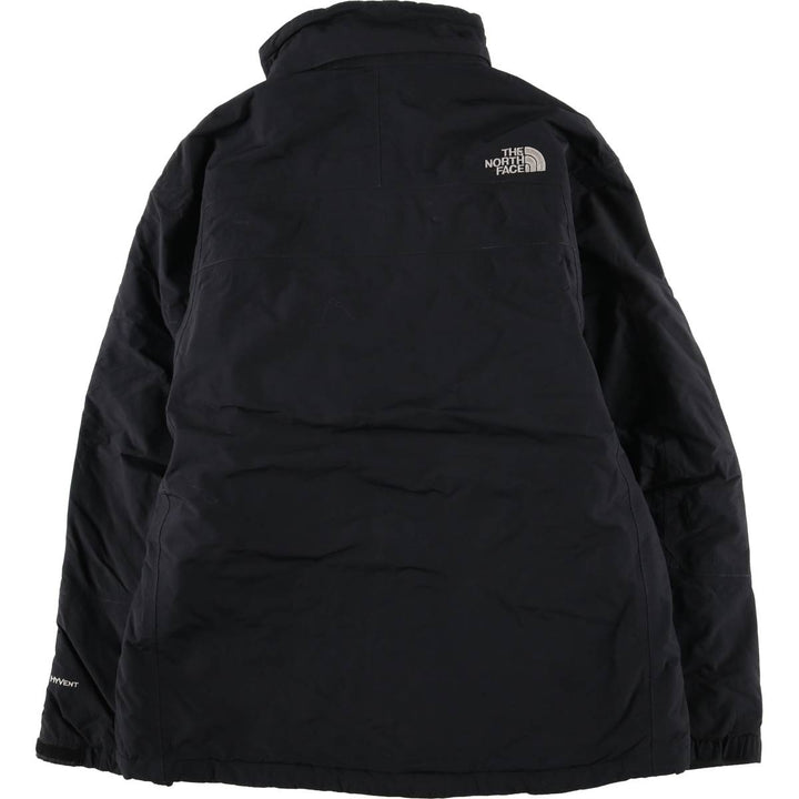 The North Face HYVENT Men's Padded Mountain Jacket, Shell Jacket, Puffer Jacket, Size L Nylon black type Vintage Second Hand