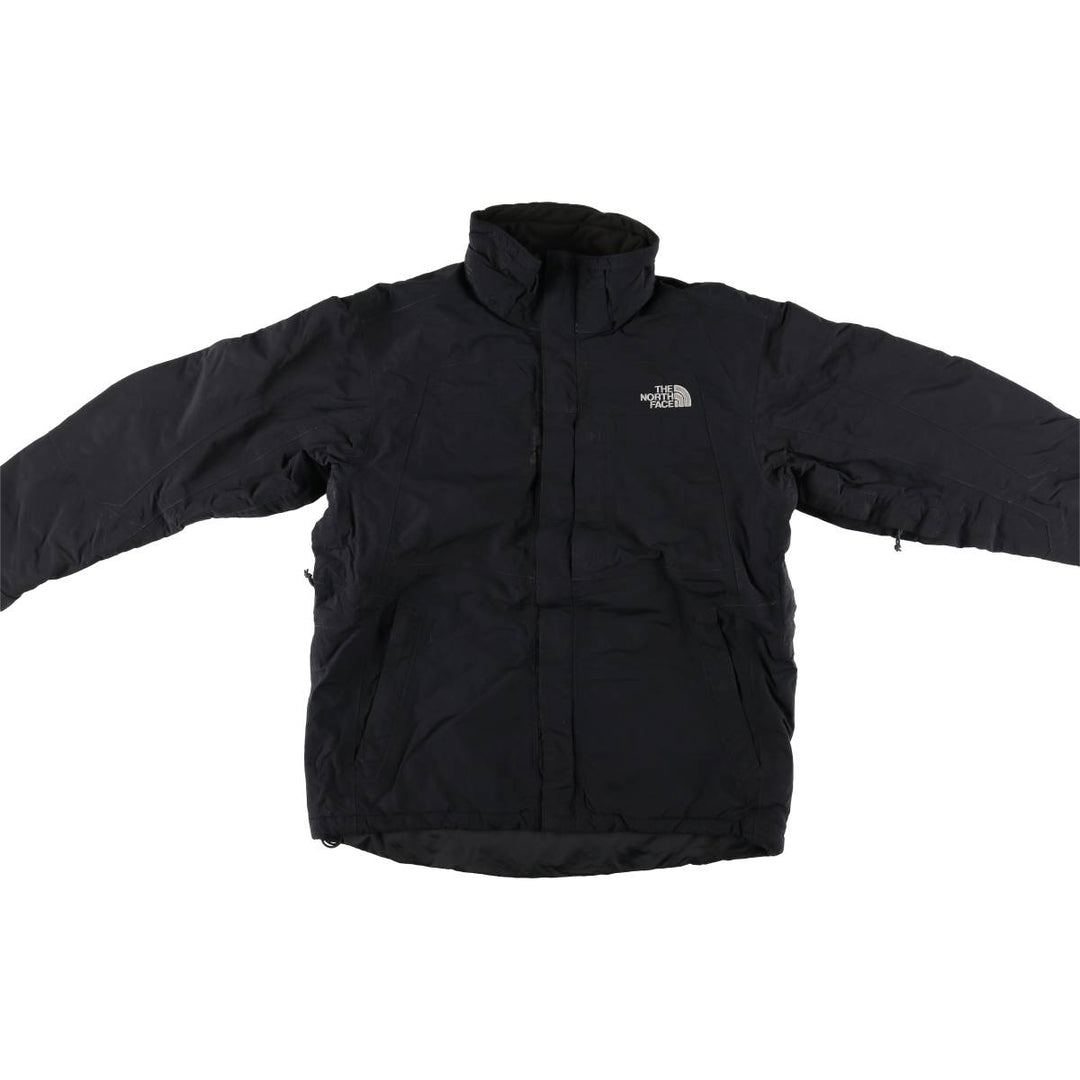 The North Face HYVENT Men's Padded Mountain Jacket, Shell Jacket, Puffer Jacket, Size L Nylon black type Vintage Second Hand
