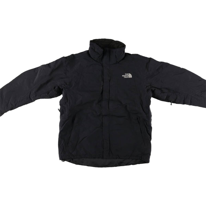 The North Face HYVENT Men's Padded Mountain Jacket, Shell Jacket, Puffer Jacket, Size L Nylon black type Vintage Second Hand