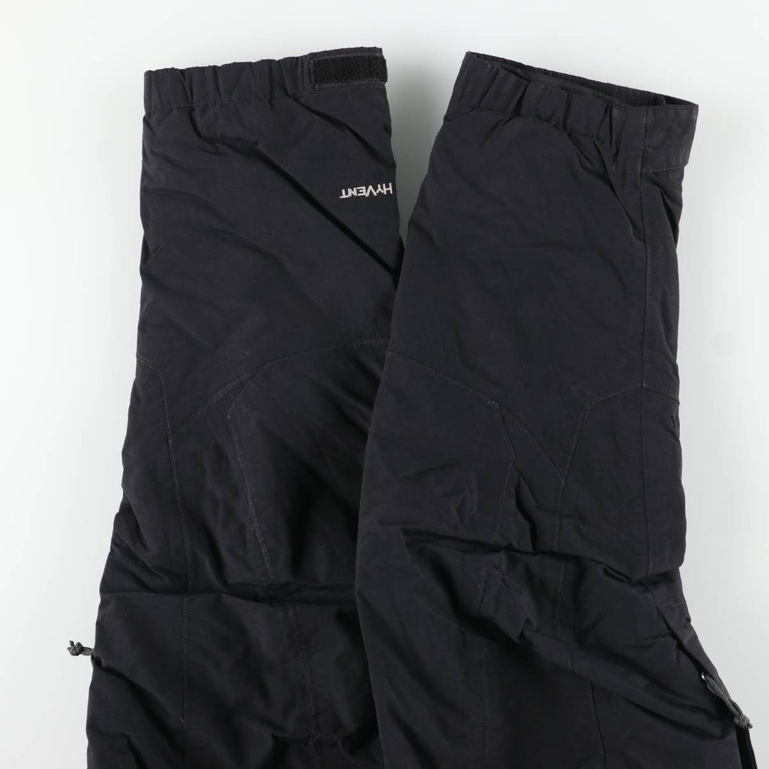 The North Face HYVENT Men's Padded Mountain Jacket, Shell Jacket, Puffer Jacket, Size L Nylon black type Vintage Second Hand