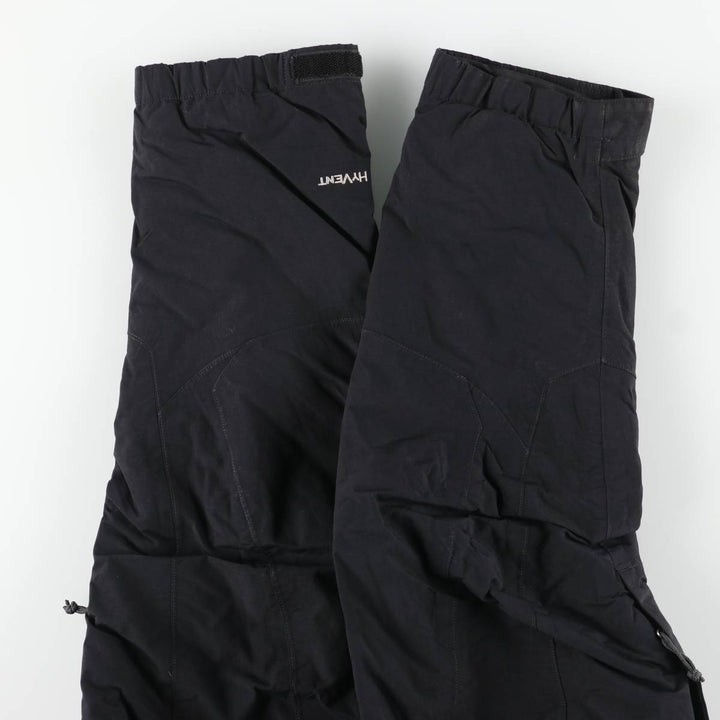 The North Face HYVENT Men's Padded Mountain Jacket, Shell Jacket, Puffer Jacket, Size L Nylon black type Vintage Second Hand