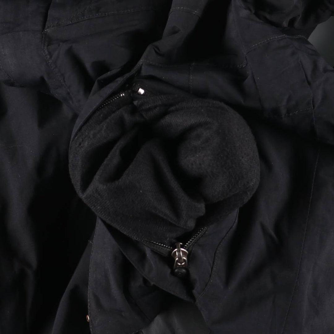 The North Face HYVENT Men's Padded Mountain Jacket, Shell Jacket, Puffer Jacket, Size L Nylon black type Vintage Second Hand