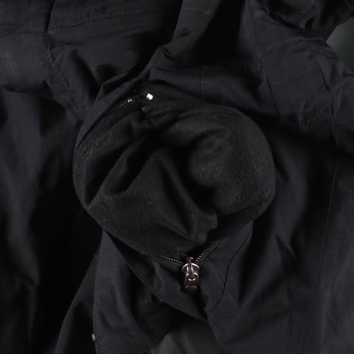 The North Face HYVENT Men's Padded Mountain Jacket, Shell Jacket, Puffer Jacket, Size L Nylon black type Vintage Second Hand