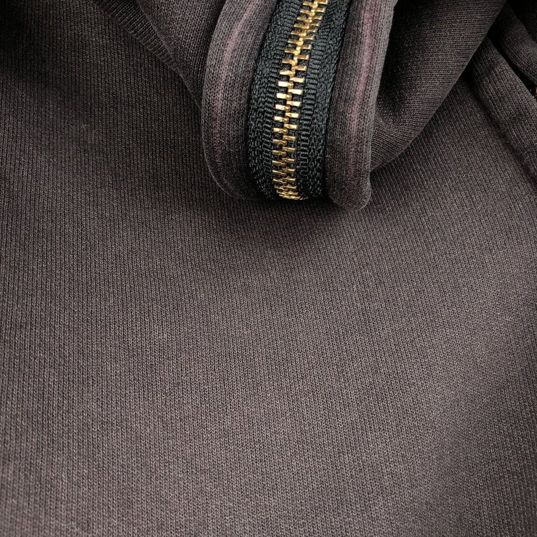 Carhartt Full Zip Hoodie, Made in USA, Men's XXL unclear black type Vintage Second Hand