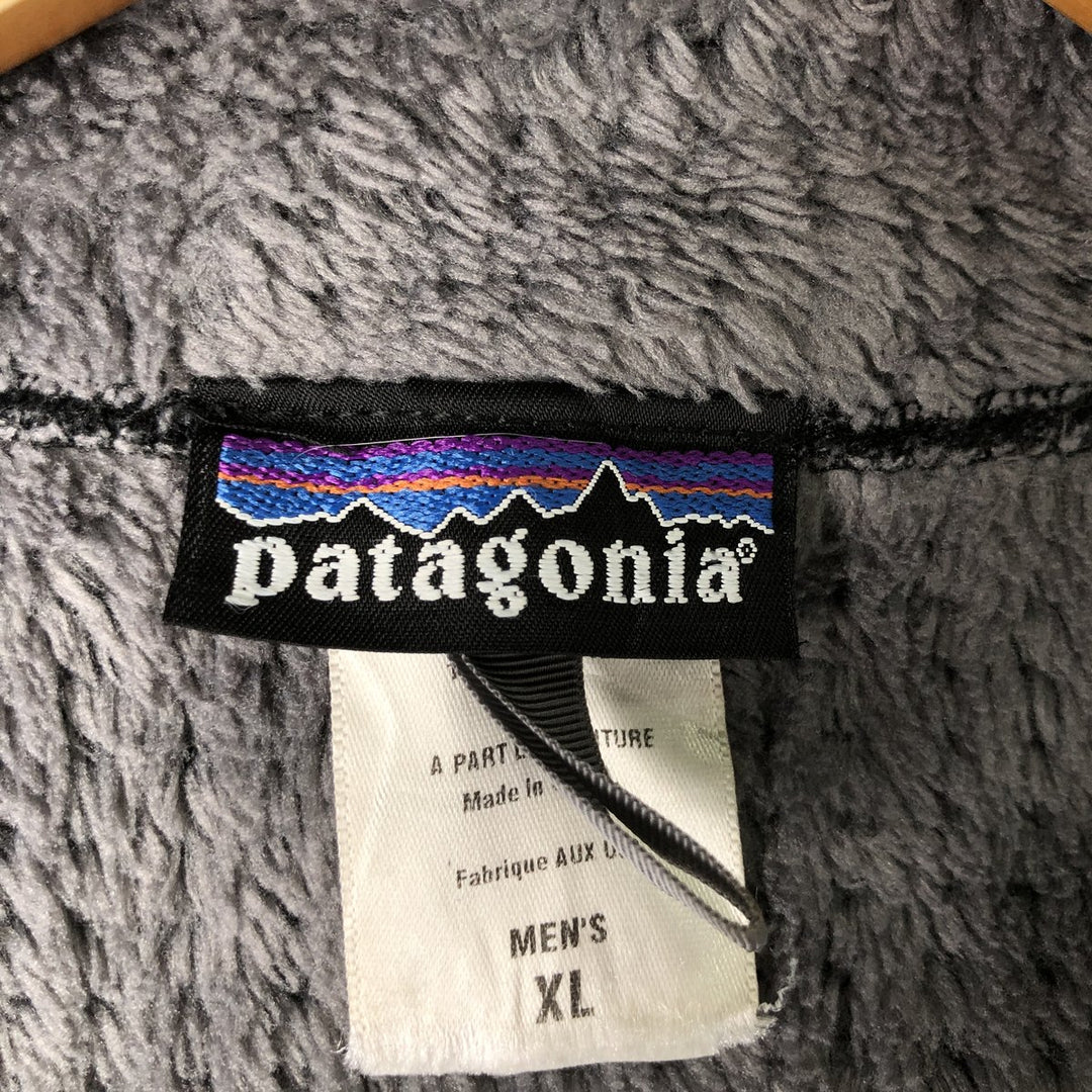2000s~ Patagonia Regulator R4 36100F4 Fleece Jacket, Made in USA, Men's XL polyester black type Vintage Second Hand