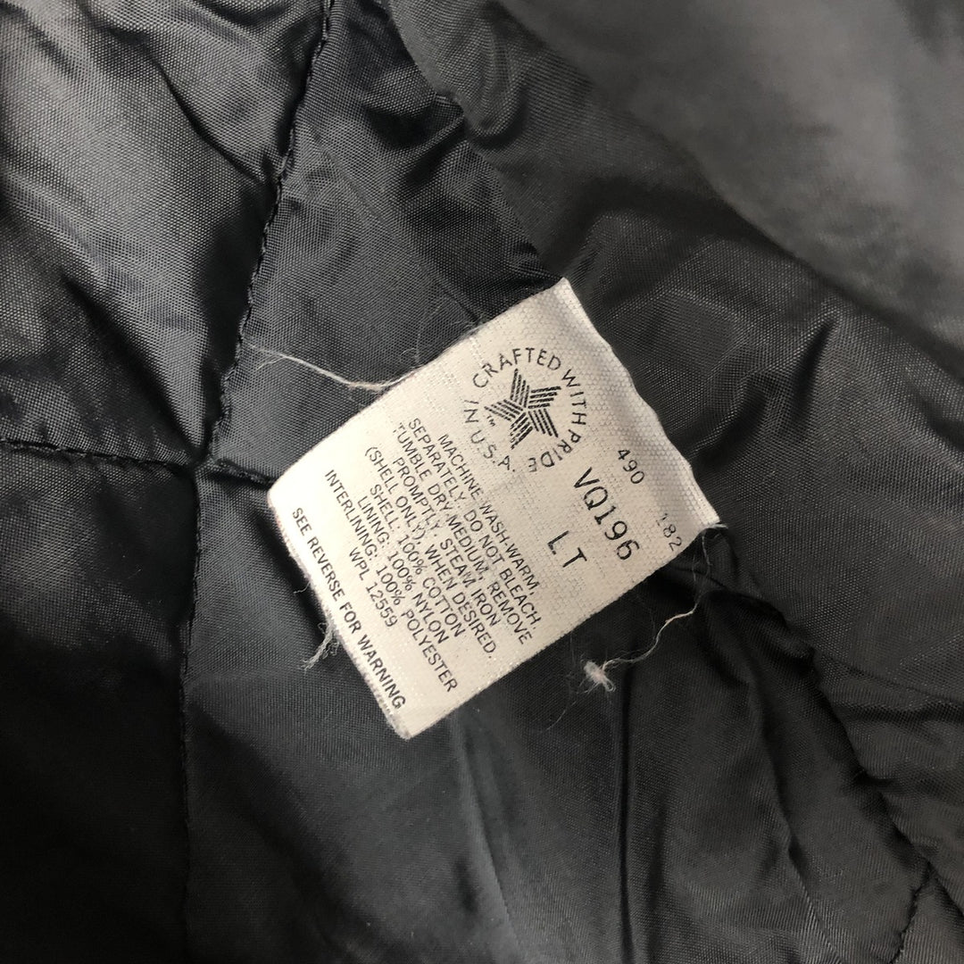 90'S Carhartt Classic Padded Duck Vest, Made in USA, Men's Size L, Vintage cotton Beige type Vintage Second Hand