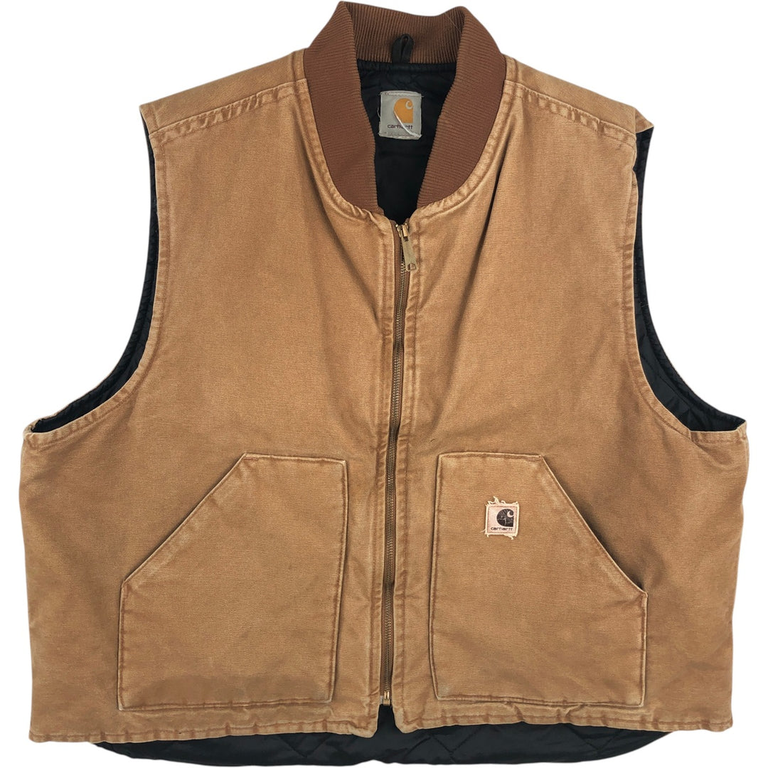 Carhartt Classic Duck Vest, Men's XXL unclear Camel type Vintage Second Hand