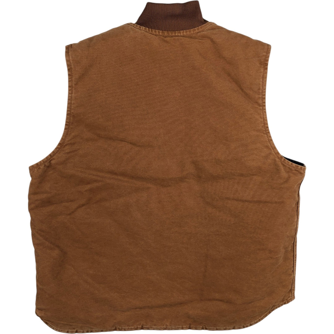Carhartt Classic Vest Duck Vest Men's XL Size cotton Camel type Vintage Second Hand