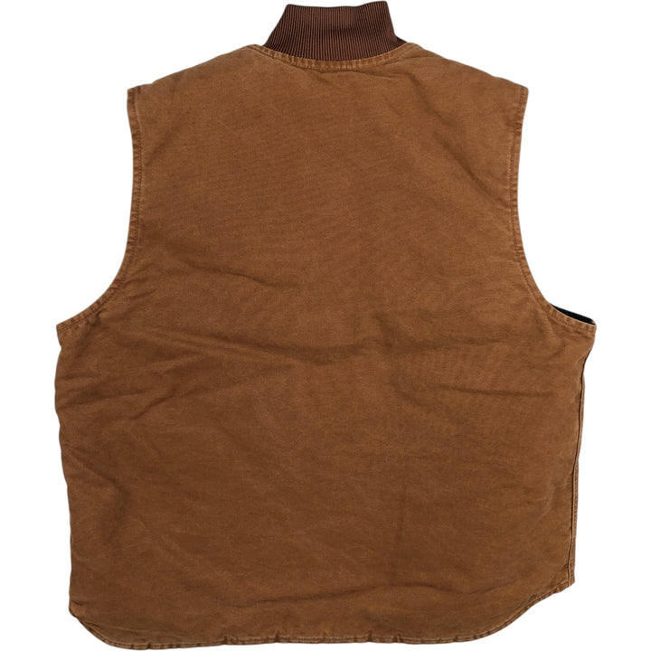 Carhartt Classic Vest Duck Vest Men's XL Size cotton Camel type Vintage Second Hand