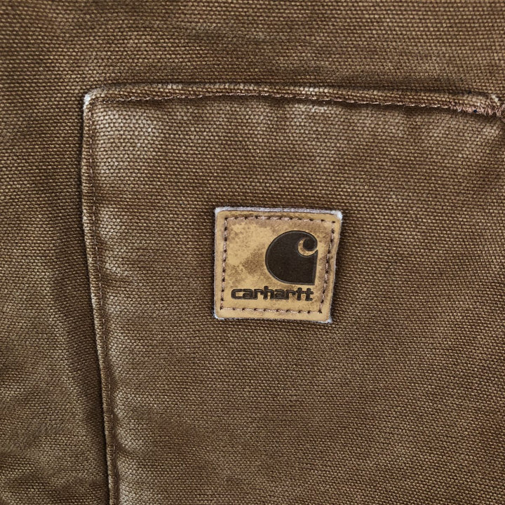 Carhartt Classic Vest Duck Vest Men's XL Size cotton Camel type Vintage Second Hand