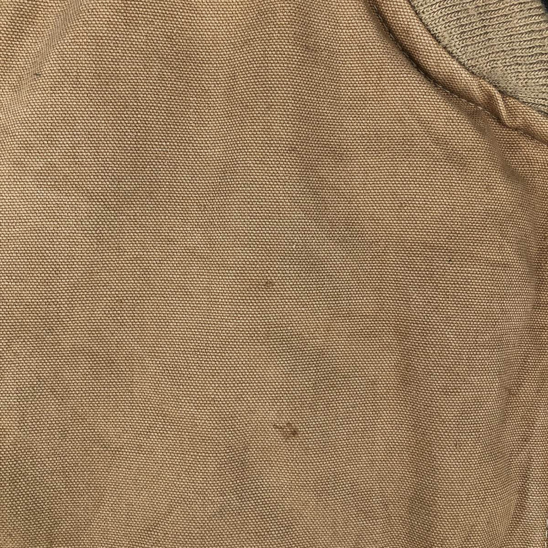 80s-90'S Carhartt Classic Vest Duck Vest Made in USA Men's XL Vintage cotton Camel type Vintage Second Hand