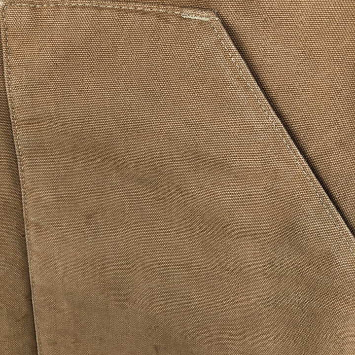 80s-90'S Carhartt Classic Vest Duck Vest Made in USA Men's XL Vintage cotton Camel type Vintage Second Hand