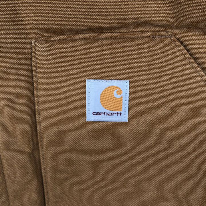 Carhartt Classic Vest Duck Vest Men's XL Size cotton Camel type Vintage Second Hand