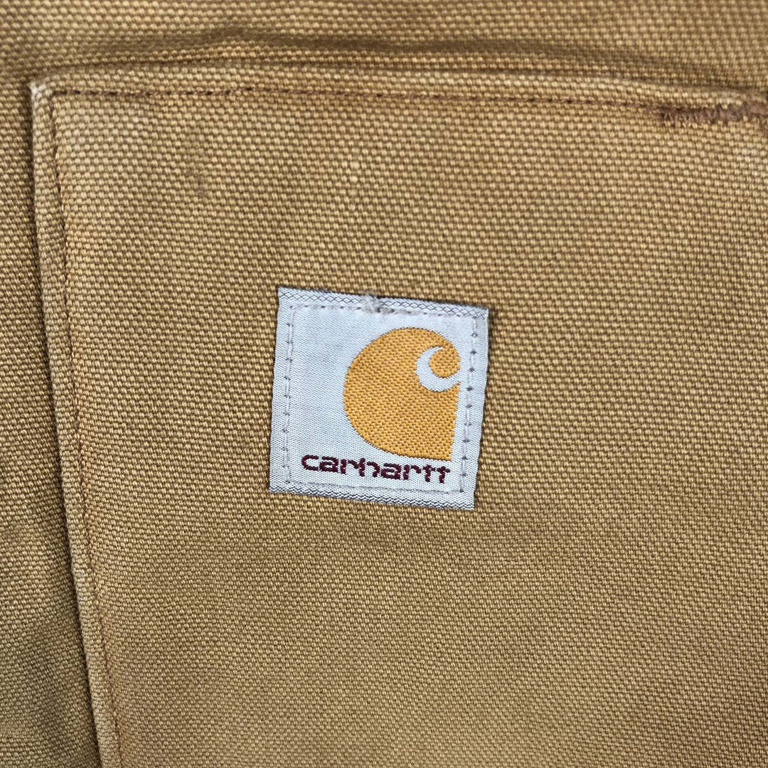 Carhartt Classic Duck Vest, Men's Size L cotton Camel type Vintage Second Hand