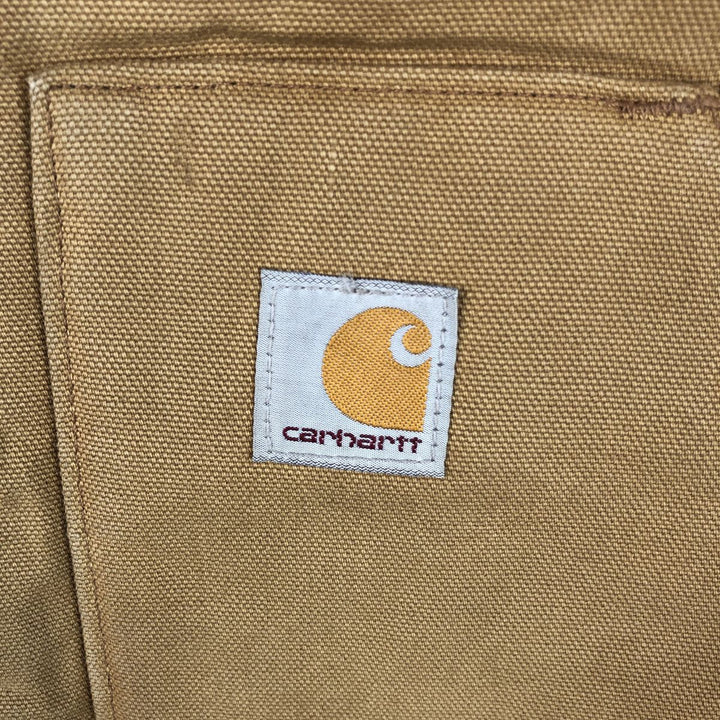 Carhartt Classic Duck Vest, Men's Size L cotton Camel type Vintage Second Hand