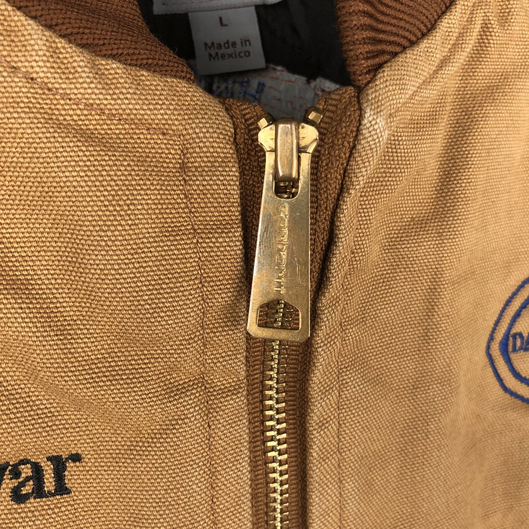 Carhartt Classic Duck Vest, Men's Size L cotton Camel type Vintage Second Hand