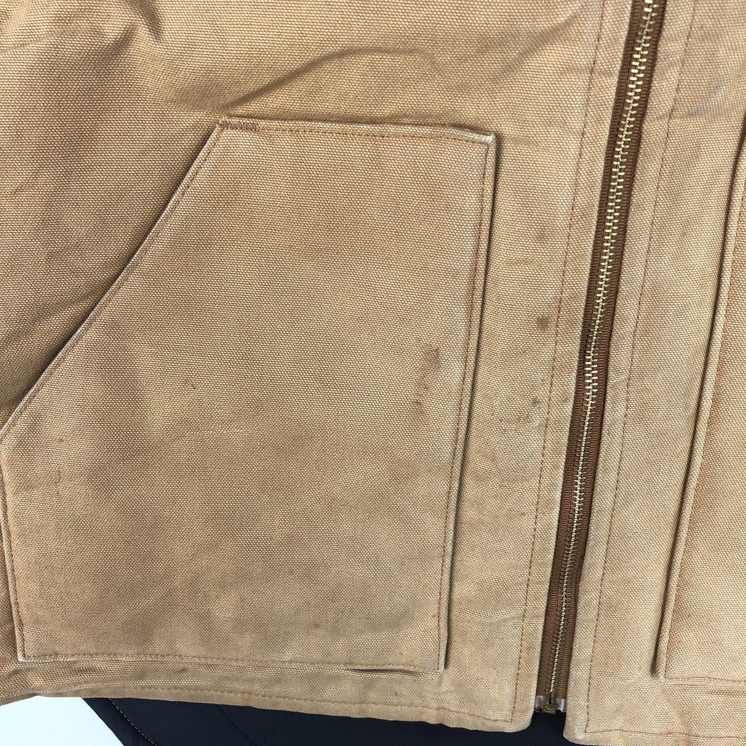 Carhartt Classic Duck Vest, Men's Size L cotton Camel type Vintage Second Hand