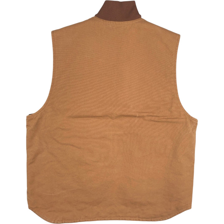 Carhartt Classic Duck Vest, Men's Size L cotton Camel type Vintage Second Hand