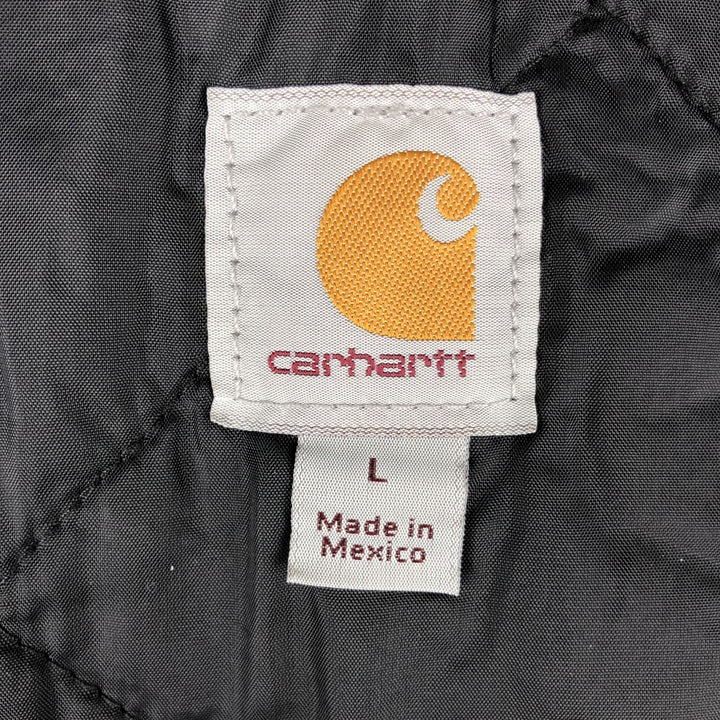 Carhartt Classic Duck Vest, Men's Size L cotton Camel type Vintage Second Hand
