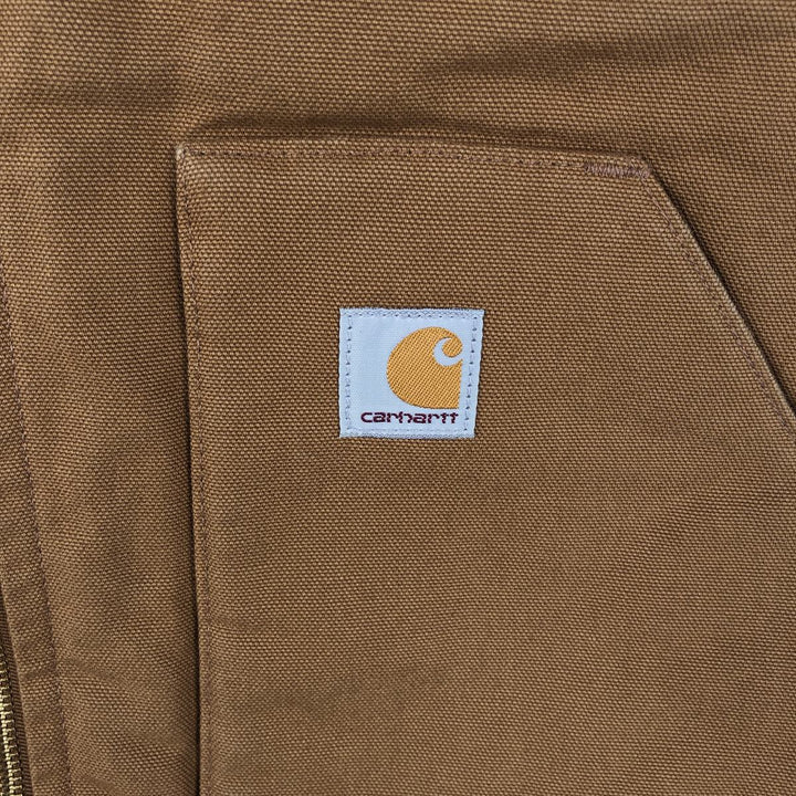 Carhartt Classic Duck Vest, Men's Size L cotton Camel type Vintage Second Hand