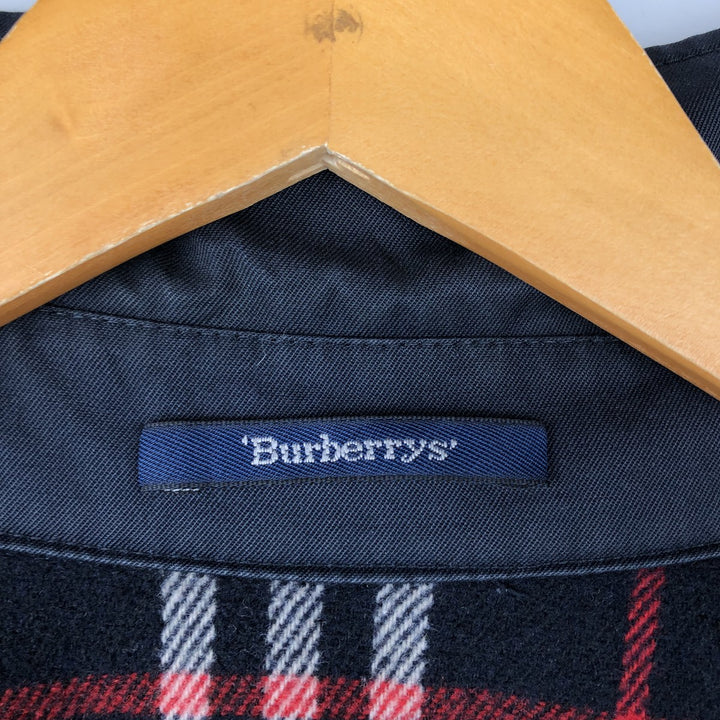 Burberry's Swing Top Sports Jacket, Men's Size M polyester black type Vintage Second Hand